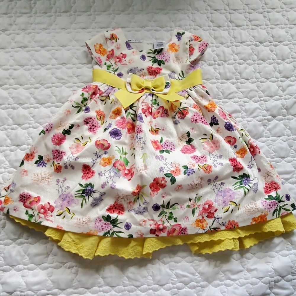 Toddler Floral Easter Dress